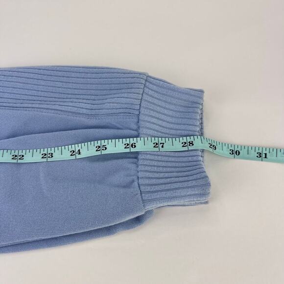 Tommy Hilfiger L 2PC Women's Ribbed Long Sleeves Modest PJ Loungewear Jogger SET - Picture 15 of 15